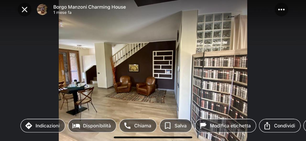 Отель Borgo Manzoni - Charming House Роццано Экстерьер фото